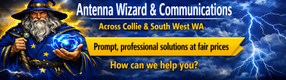 Antenna Wizard & Communications hero banner